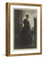I Cannot Sing the Old Songs, in the Suffolk-Street Exhibition-Adelaide Claxton-Framed Giclee Print