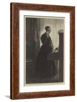 I Cannot Sing the Old Songs, in the Suffolk-Street Exhibition-Adelaide Claxton-Framed Giclee Print
