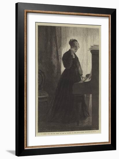I Cannot Sing the Old Songs, in the Suffolk-Street Exhibition-Adelaide Claxton-Framed Giclee Print