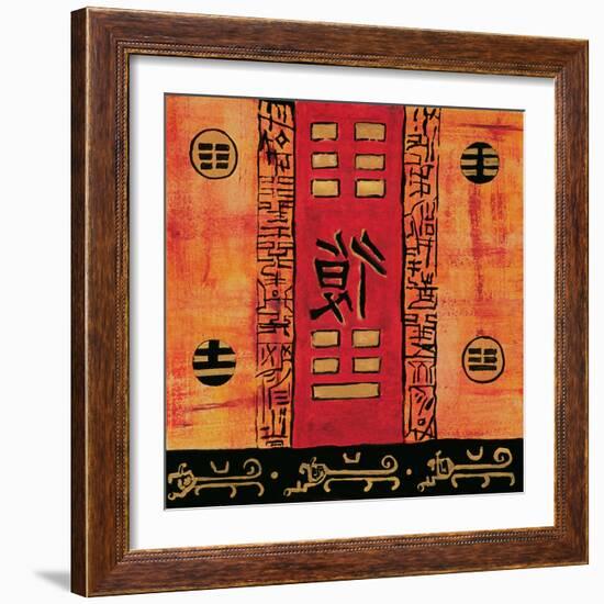 I-Ching 2, 1999-Sabira Manek-Framed Giclee Print