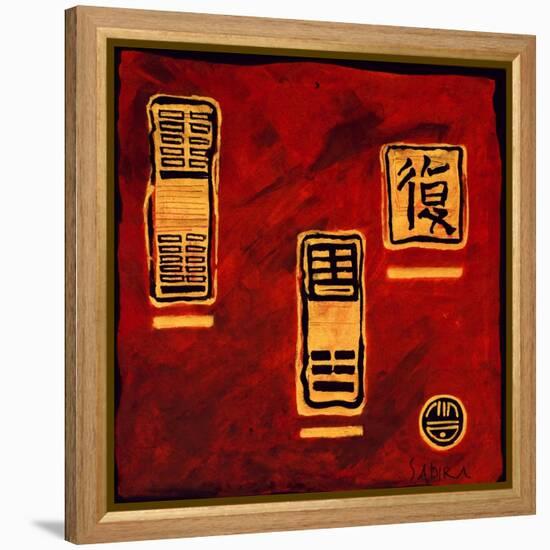 I Ching 5, 2008-Sabira Manek-Framed Premier Image Canvas