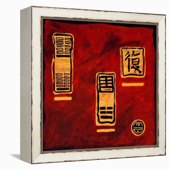 I Ching 5, 2008-Sabira Manek-Framed Premier Image Canvas
