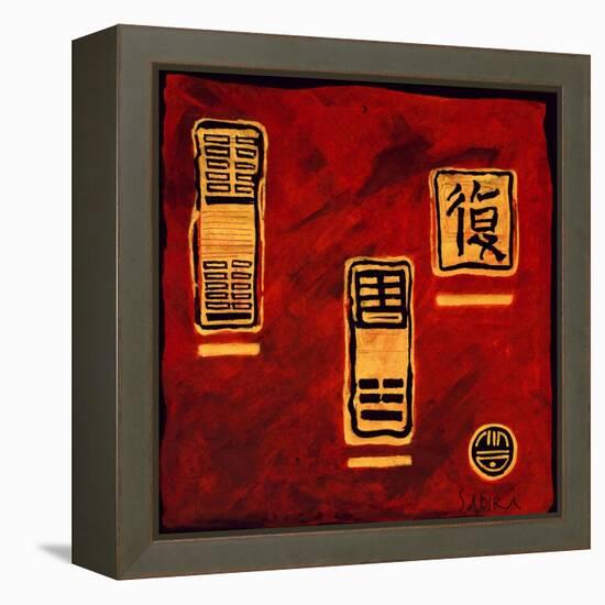 I Ching 5, 2008-Sabira Manek-Framed Premier Image Canvas