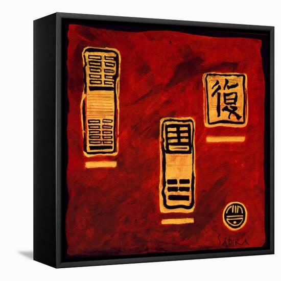 I Ching 5, 2008-Sabira Manek-Framed Premier Image Canvas