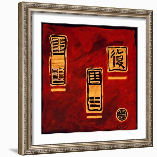 I Ching 5, 2008-Sabira Manek-Framed Giclee Print