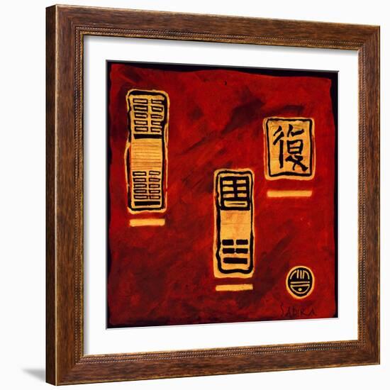 I Ching 5, 2008-Sabira Manek-Framed Giclee Print