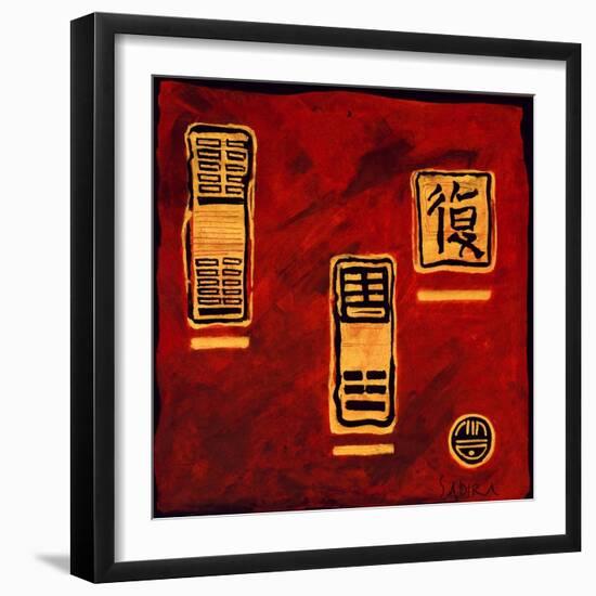I Ching 5, 2008-Sabira Manek-Framed Giclee Print
