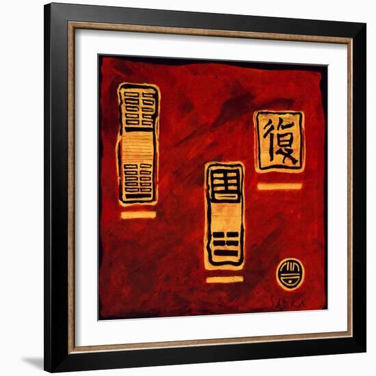 I Ching 5, 2008-Sabira Manek-Framed Giclee Print