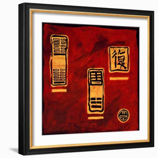 I Ching 5, 2008-Sabira Manek-Framed Giclee Print