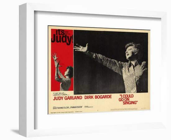 I Could Go On Singing, 1963-null-Framed Art Print