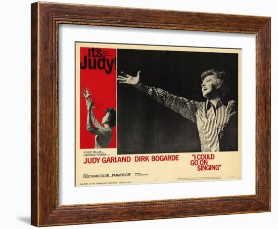 I Could Go On Singing, 1963-null-Framed Art Print