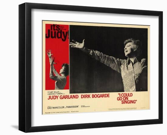 I Could Go On Singing, 1963-null-Framed Art Print