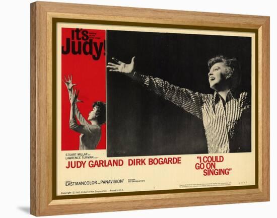 I Could Go On Singing, 1963-null-Framed Stretched Canvas