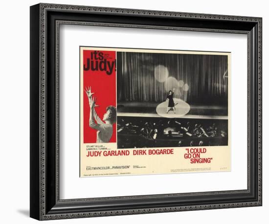 I Could Go On Singing, 1963-null-Framed Art Print