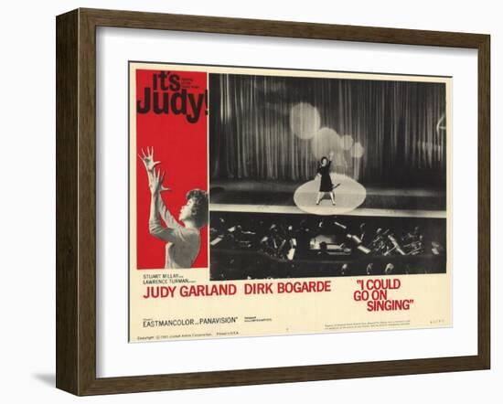 I Could Go On Singing, 1963-null-Framed Art Print