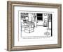 "I'd love to, but I have a million lonely ritualistic things I need to do.?" - New Yorker Cartoon-Bruce Eric Kaplan-Framed Premium Giclee Print