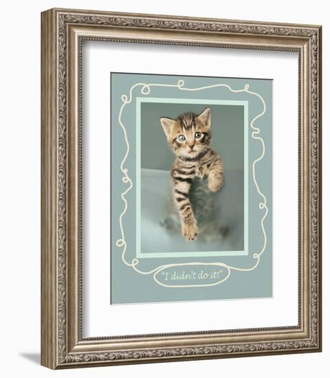 I Didn't Do It-Rachael Hale-Framed Premium Giclee Print