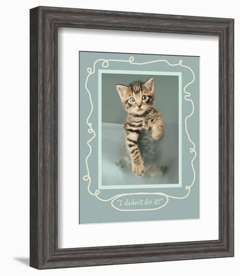 I Didn't Do It-Rachael Hale-Framed Premium Giclee Print