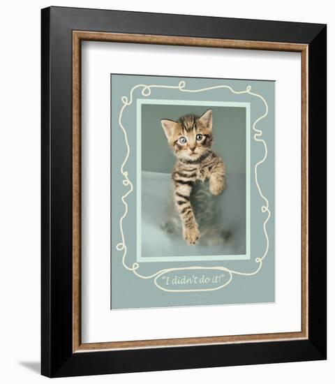 I Didn't Do It-Rachael Hale-Framed Premium Giclee Print