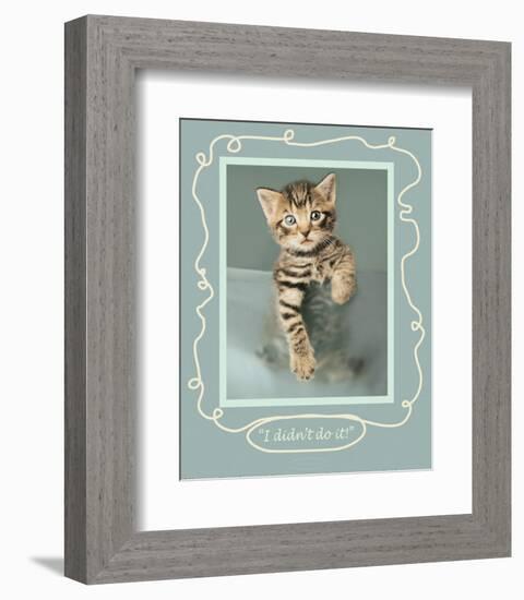 I Didn't Do It-Rachael Hale-Framed Premium Giclee Print