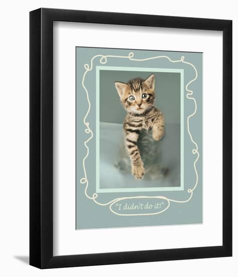 I Didn't Do It-Rachael Hale-Framed Premium Giclee Print