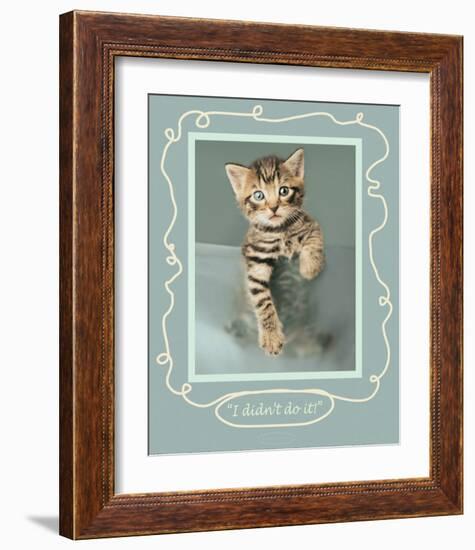 I Didn't Do It-Rachael Hale-Framed Premium Giclee Print