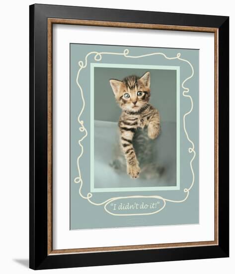 I Didn't Do It-Rachael Hale-Framed Premium Giclee Print