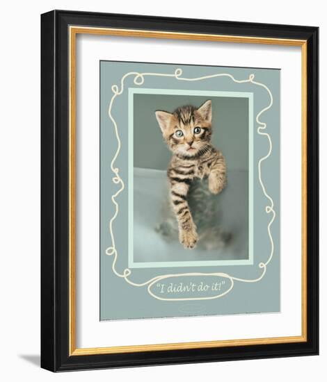 I Didn't Do It-Rachael Hale-Framed Premium Giclee Print