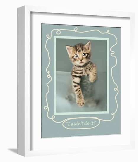 I Didn't Do It-Rachael Hale-Framed Premium Giclee Print