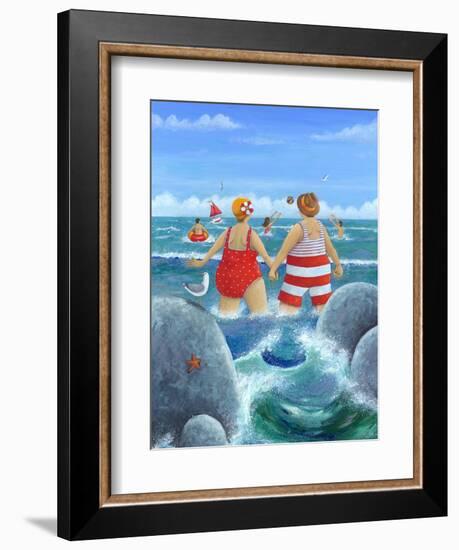 I Do Like to Be Beside the Seaside-Peter Adderley-Framed Premium Giclee Print