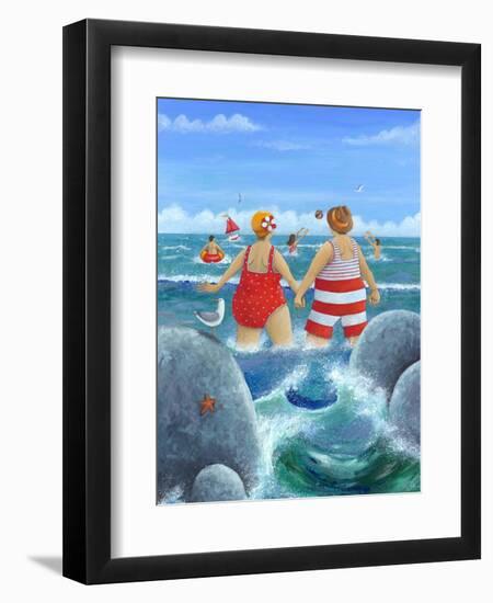 I Do Like to Be Beside the Seaside-Peter Adderley-Framed Premium Giclee Print