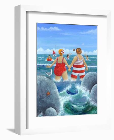 I Do Like to Be Beside the Seaside-Peter Adderley-Framed Premium Giclee Print