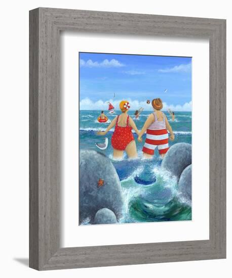 I Do Like to Be Beside the Seaside-Peter Adderley-Framed Art Print