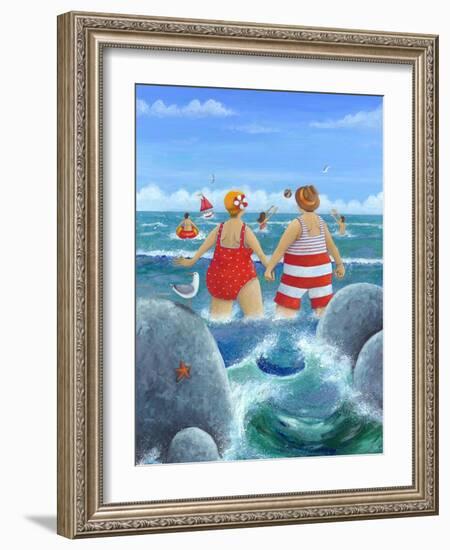 I Do Like to Be Beside the Seaside-Peter Adderley-Framed Art Print