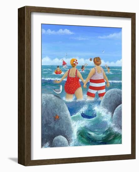 I Do Like to Be Beside the Seaside-Peter Adderley-Framed Art Print