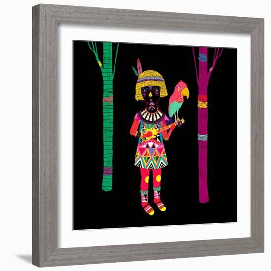 I Don't Have Any Title-Diela Maharanie-Framed Art Print