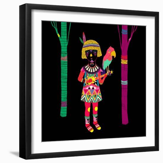 I Don't Have Any Title-Diela Maharanie-Framed Art Print