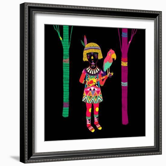 I Don't Have Any Title-Diela Maharanie-Framed Art Print