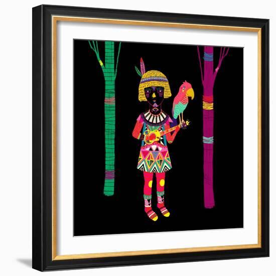 I Don't Have Any Title-Diela Maharanie-Framed Art Print