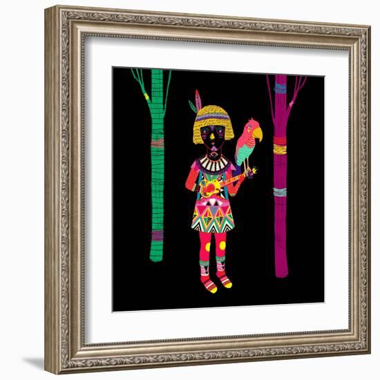 I Don't Have Any Title-Diela Maharanie-Framed Art Print