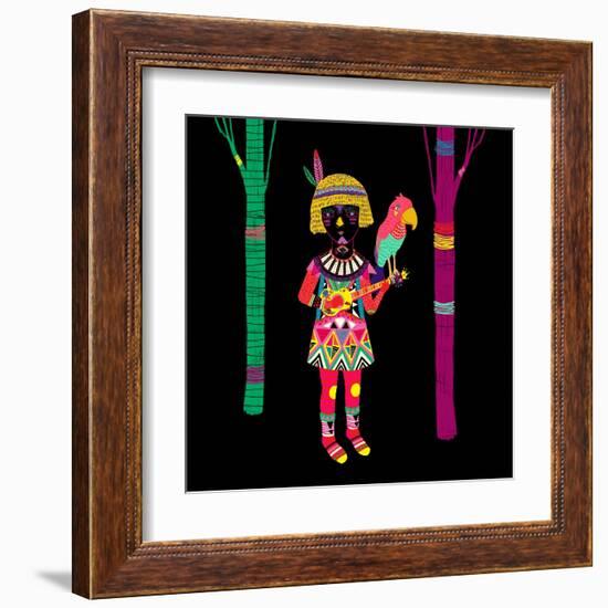 I Don't Have Any Title-Diela Maharanie-Framed Art Print