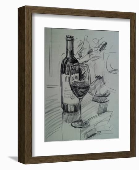 I Don't Pop My Cork for Every Guy-Nobu Haihara-Framed Giclee Print