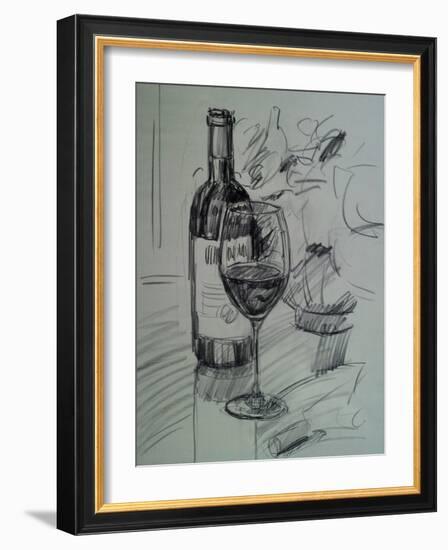 I Don't Pop My Cork for Every Guy-Nobu Haihara-Framed Giclee Print