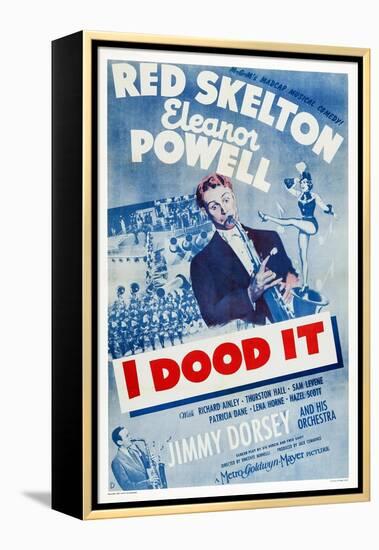 I Dood It, Jimmy Dorsey, Red Skelton, Eleanor Powell, 1943-null-Framed Stretched Canvas