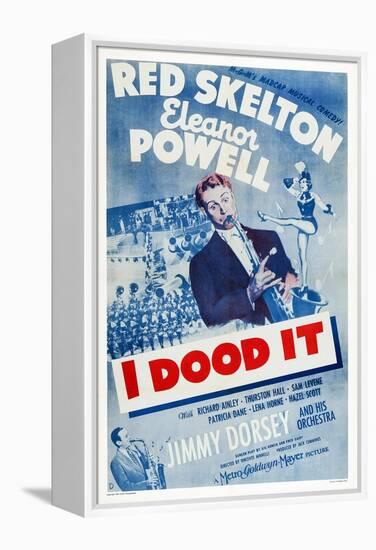 I Dood It, Jimmy Dorsey, Red Skelton, Eleanor Powell, 1943-null-Framed Stretched Canvas