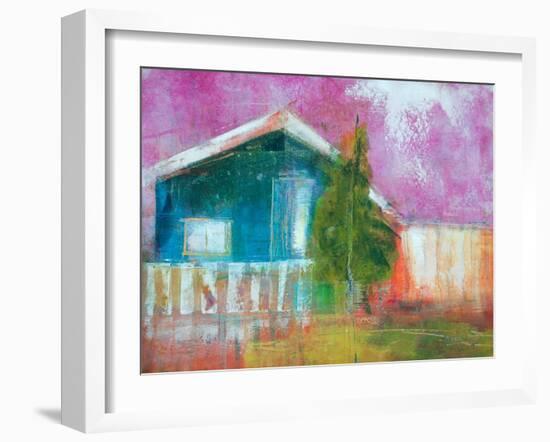 I Dream In Blue-Pamela K. Beer-Framed Art Print