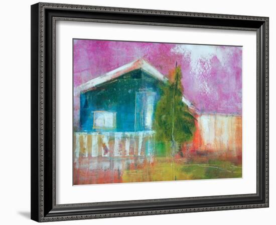 I Dream In Blue-Pamela K. Beer-Framed Art Print