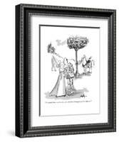 "I dreamed about you for years, but somehow I thought you'd be different!" - New Yorker Cartoon-James Mulligan-Framed Premium Giclee Print