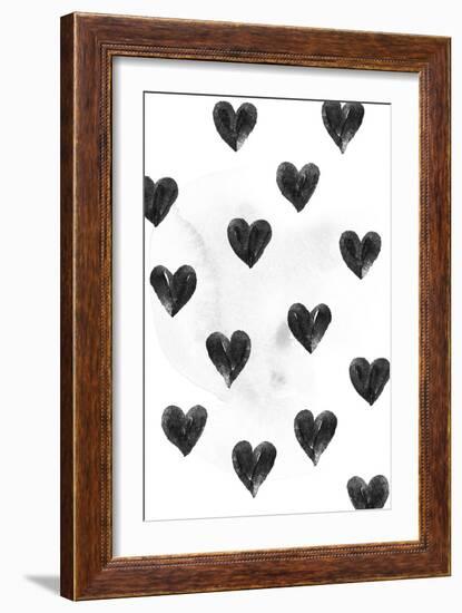 I Drew a Few Hearts for You-Robert Farkas-Framed Giclee Print