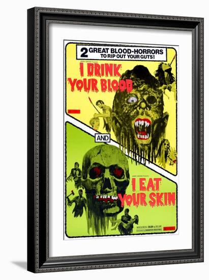 I Drink Your Blood, And I Eat Your Skin, 1964-null-Framed Art Print